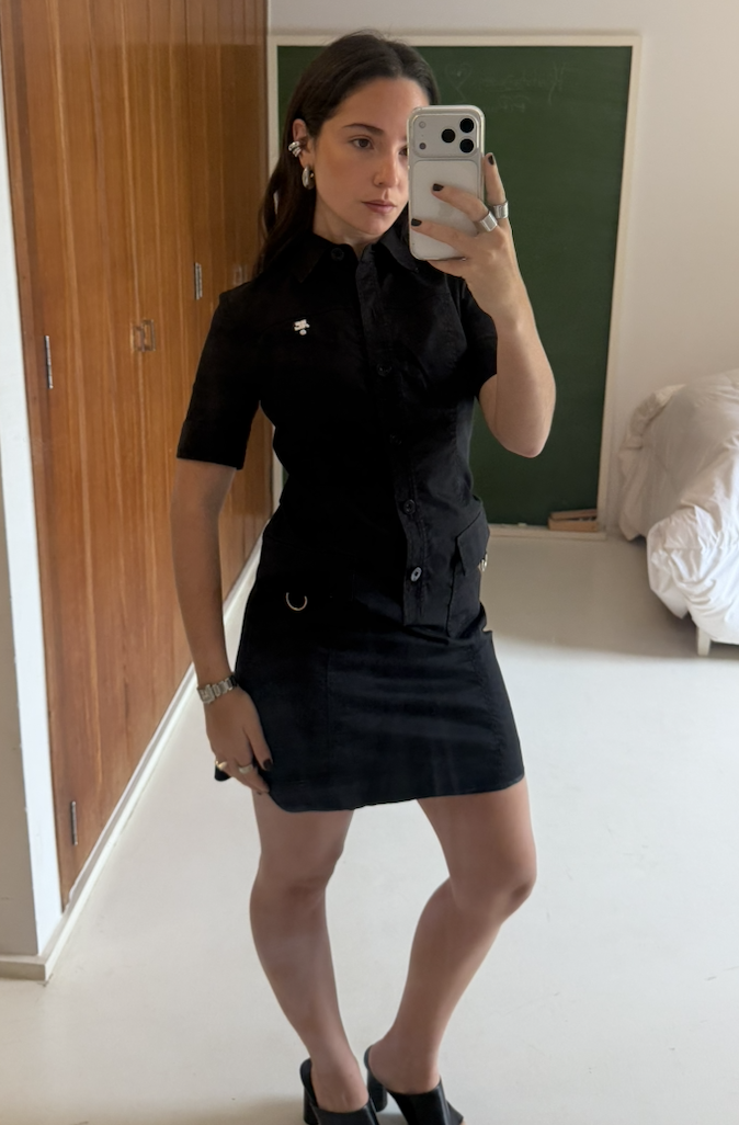 Vestido Pace: detalhe