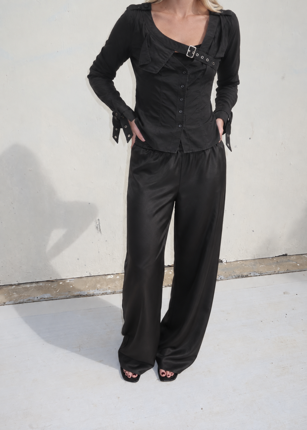 Camisa Offset: detalhe