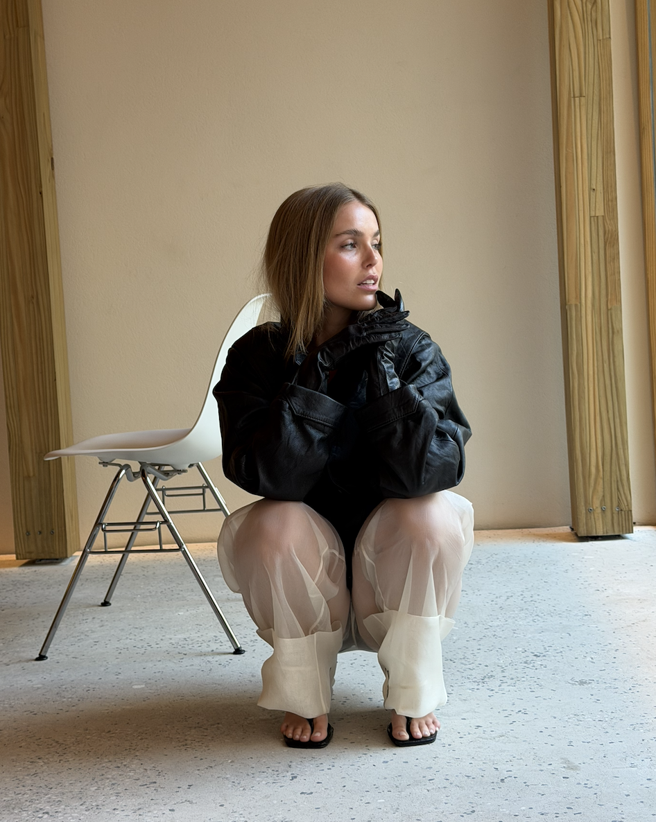 Calça Veil: detalhe
