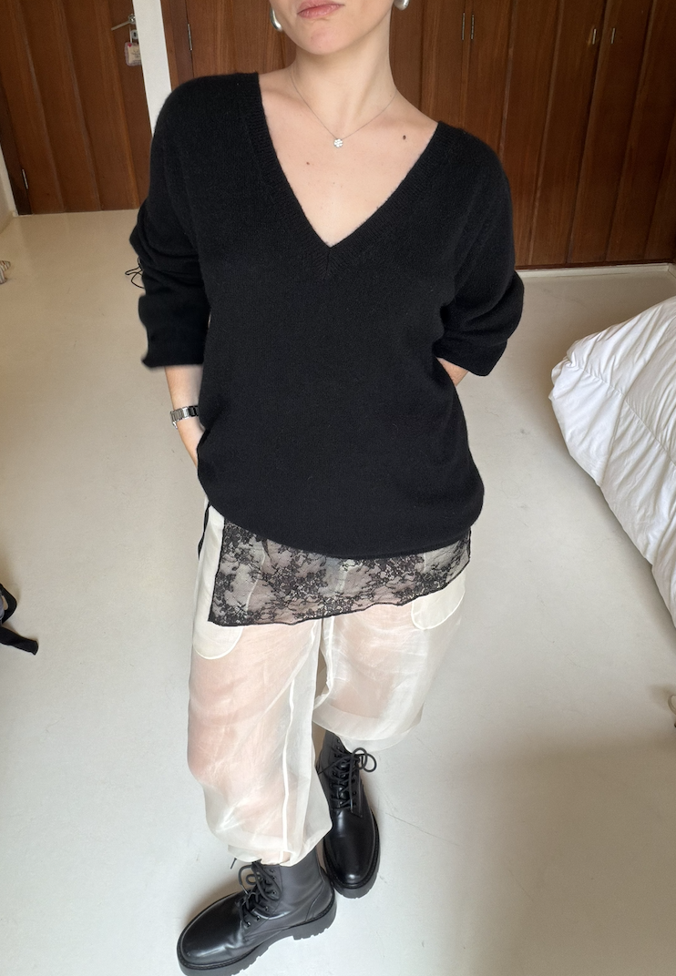 Calça Veil: detalhe