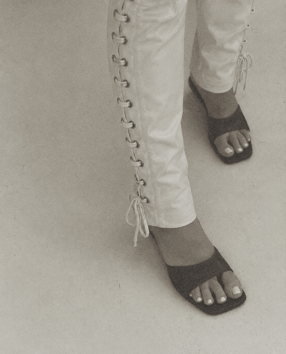 Calça Corset: detalhe