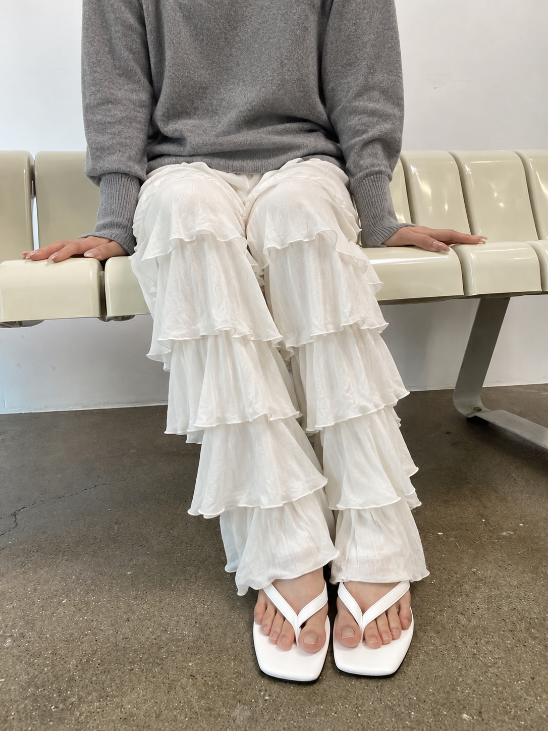 Calça Tier: detalhe