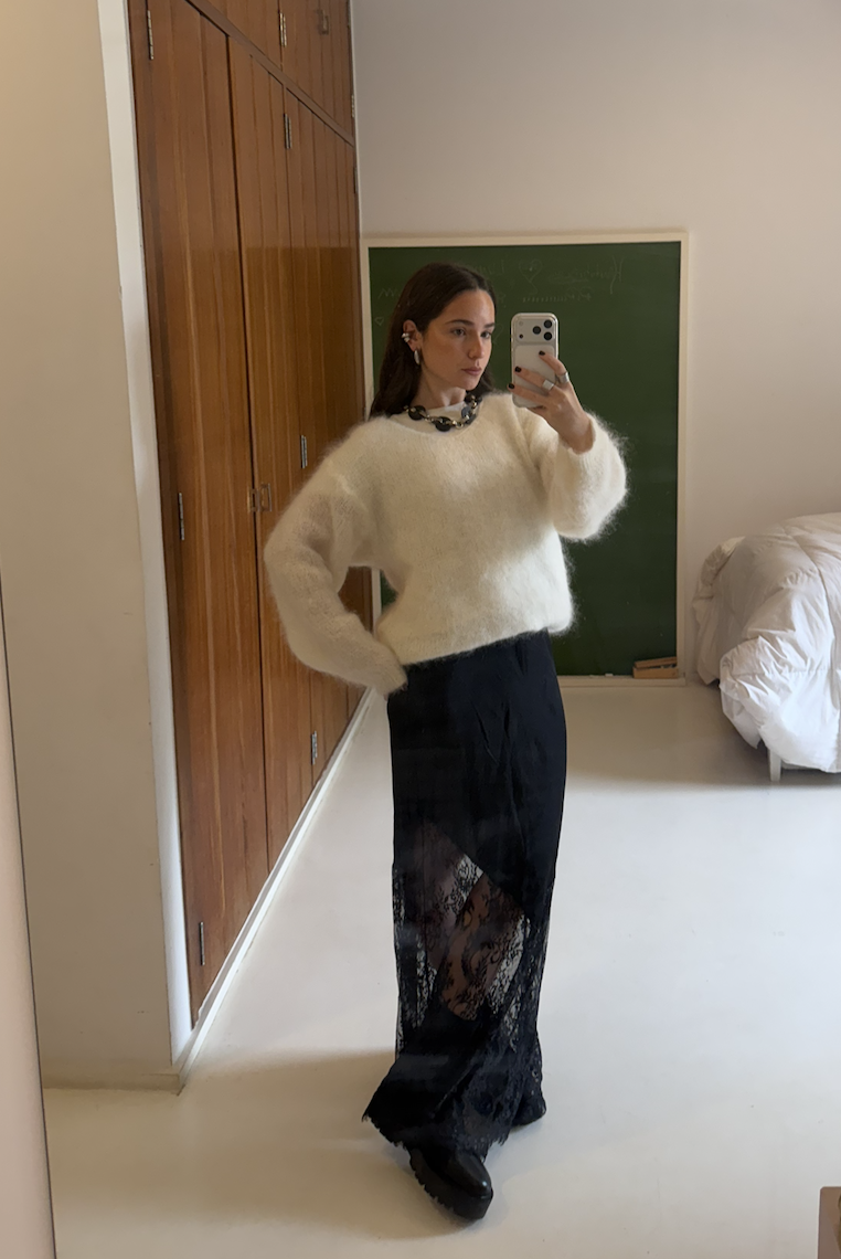 sweater foam + saia melt