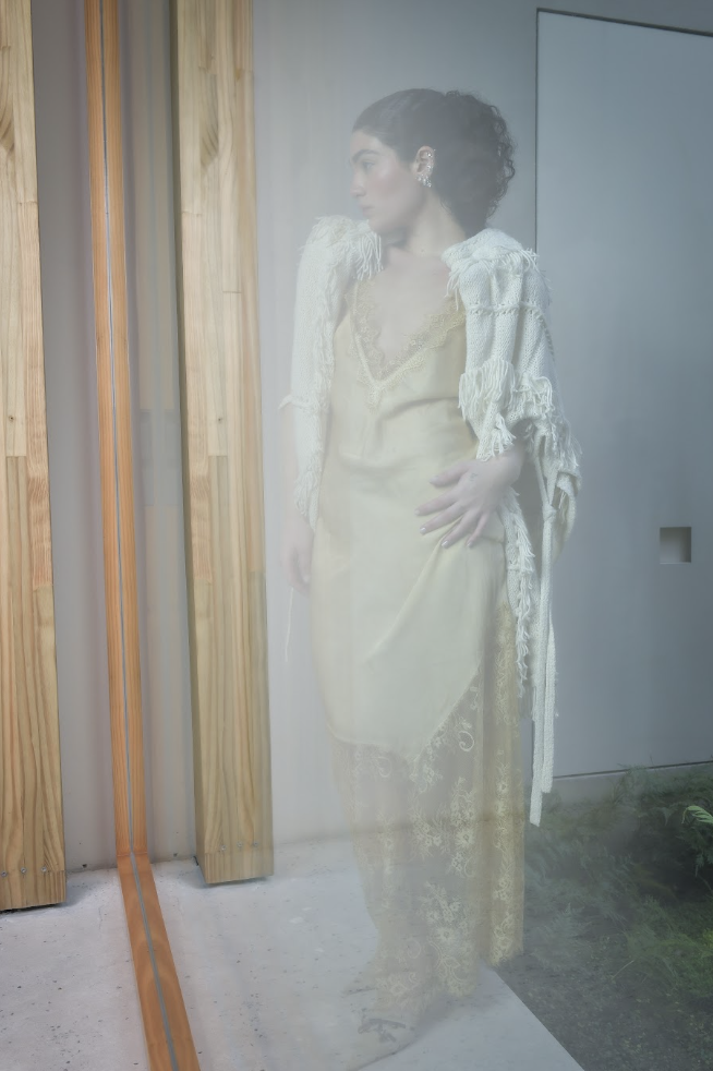 Poncho Dune: detalhe